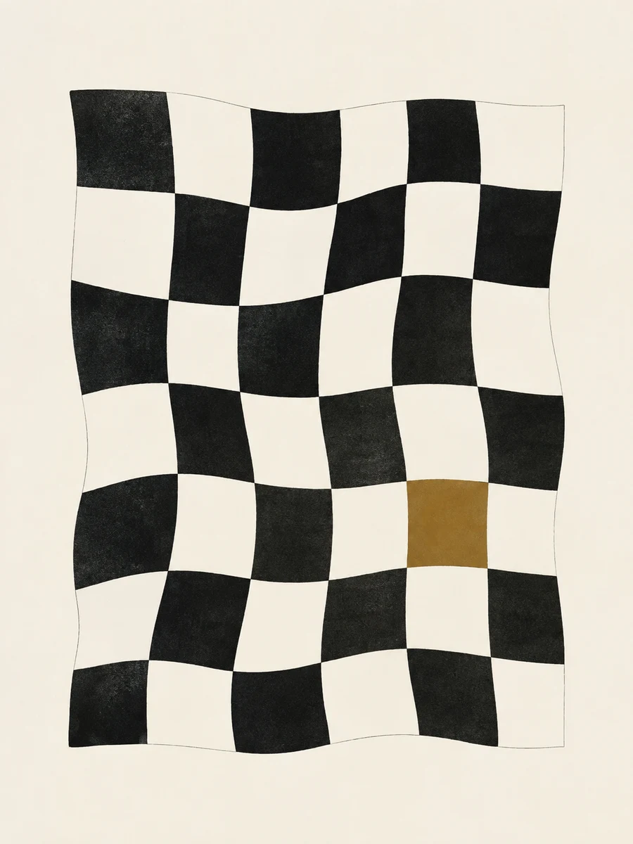 A Quiet Grid, back artwork